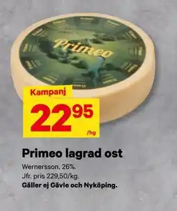 City Gross Primeo lagrad ost erbjuda