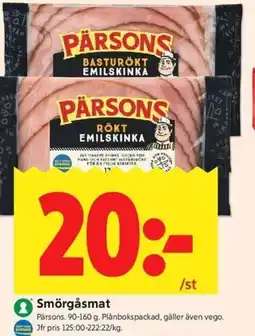 ICA Kvantum Smörgåsmat erbjuda