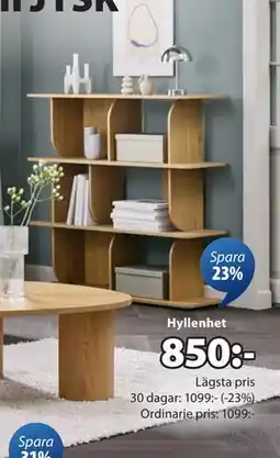 JYSK LYNGERUP hyllenhet erbjuda