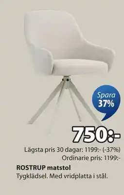 JYSK ROSTRUP matstol erbjuda