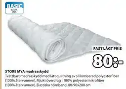 JYSK STORE MYA madrasskydd erbjuda