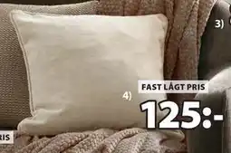 JYSK HORNFIOL prydnadskudde erbjuda