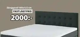 JYSK Sänggavel 160x122 cm erbjuda