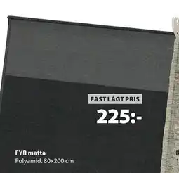 JYSK FYR matta erbjuda