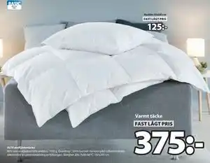 JYSK ALTA andfjädertäcke erbjuda