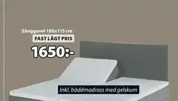 JYSK Sänggavel 180x115 cm erbjuda