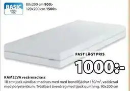 JYSK KAMELVA resårmadrass erbjuda