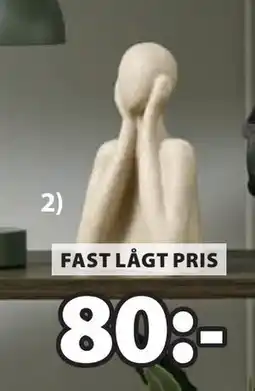 JYSK STIG figur Polyresin erbjuda