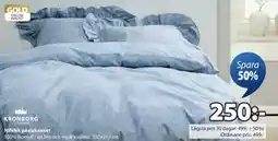 JYSK NINNA påslakanset erbjuda