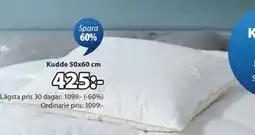 JYSK Kudde 50x60 cm erbjuda