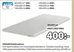 JYSK VINGAN bäddmadrass erbjuda