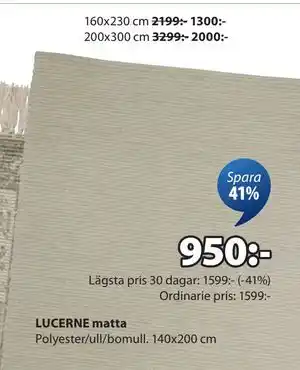 LUCERNE matta
