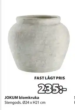 JYSK JOKUM blomkruka erbjuda