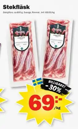 Pekås Stekfläsk erbjuda