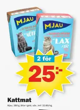 Pekås Kattmat erbjuda