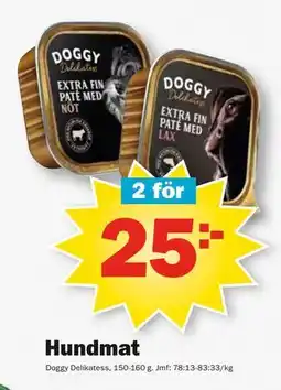 Pekås Hundmat erbjuda