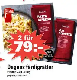 Nära dej Dagens färdigrätter erbjuda