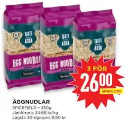 Willys ÄGGNUDLAR erbjuda