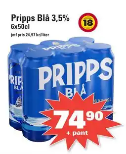 Nära dej Pripps Blå 3,5% erbjuda