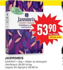 Willys JASMINRIS erbjuda