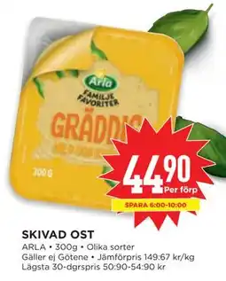 Willys SKIVAD OST erbjuda