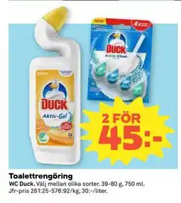 Coop Daglivs Toalettrengöring erbjuda