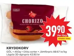 Willys KRYDDKORV erbjuda
