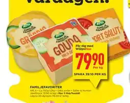 Willys Hemma FAMILJEFAVORITER, Medlemspris erbjuda