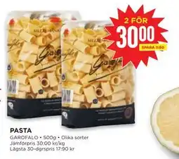 Willys PASTA erbjuda