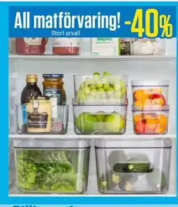 ÖoB All matförvaring! erbjuda