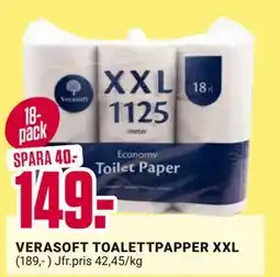 ÖoB VERASOFT TOALETTPAPPER XXL erbjuda