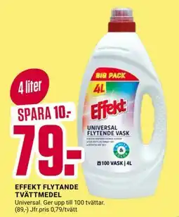 ÖoB EFFEKT FLYTANDE TVÄTTMEDEL erbjuda