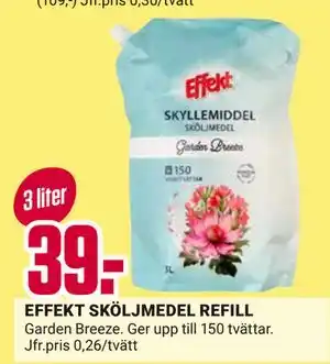 ÖoB EFFEKT SKÖLJMEDEL REFILL erbjuda