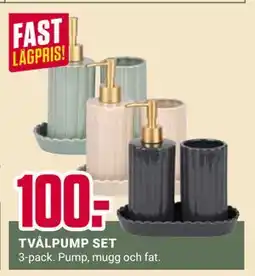 ÖoB TVÅLPUMP SET erbjuda