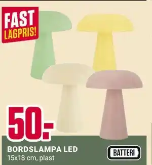 ÖoB BORDSLAMPA LED erbjuda
