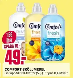 ÖoB COMFORT SKÖLJMEDEL erbjuda