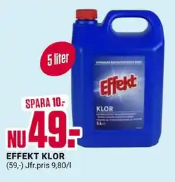 ÖoB EFFEKT KLOR erbjuda