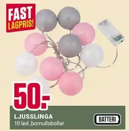 ÖoB LJUSSLINGA erbjuda