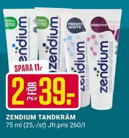 ÖoB ZENDIUM TANDKRÄM erbjuda