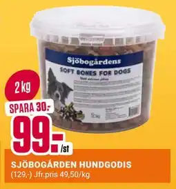 ÖoB SJÖBOGÅRDEN HUNDGODIS erbjuda