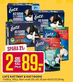 ÖoB LATZ KATTMAT & KATTGODIS erbjuda