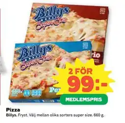 Coop Daglivs Pizza, Medlemspris erbjuda