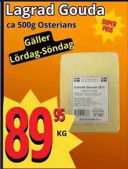 Supergrossen Lagrad Gouda erbjuda
