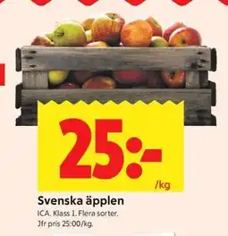ICA Kvantum Svenska äpplen erbjuda