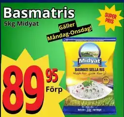 Supergrossen Basmatris erbjuda