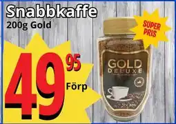 Supergrossen Snabbkaffe erbjuda