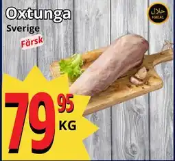 Supergrossen Oxtunga erbjuda