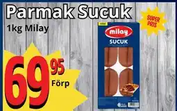 Supergrossen Parmak Sucuk erbjuda