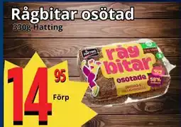 Supergrossen Rågbitar osötad erbjuda