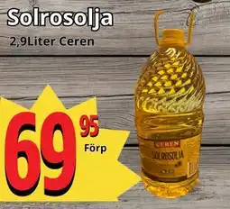 Supergrossen Solrosolja erbjuda